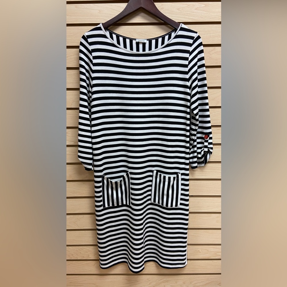 NEW CHOICE FASHIONABLE WOMEN MADE IN ITALY DRESS SIZE M